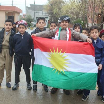 Sarwaran Students Celebrate Kurdish Flag Day